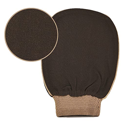 Natural Elephant Hammam Exfoliating Glove - Promotes Smooth Skin, Improves Circulation - Kessa Mitt