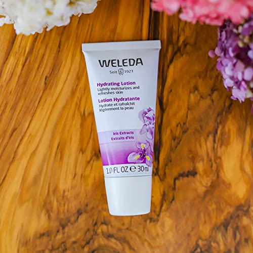 Weleda Hydrating Facial Lotion - Balances Oily Skin, Plant-Powered with Iris & Jojoba - 1oz