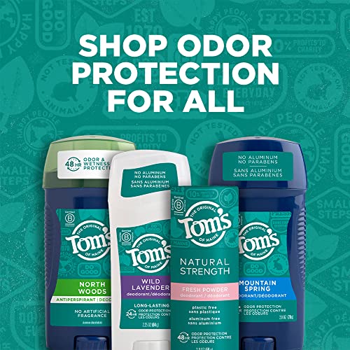 Tom's of Maine Women's Antiperspirant Deodorant - 48-Hour Odor Control, Coconut Lavender - 3-Pack