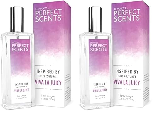 Perfect Scents Perfume - Vegan & Paraben Free, Exotic Fragrance Blend - 2.5oz (Pack of 2)