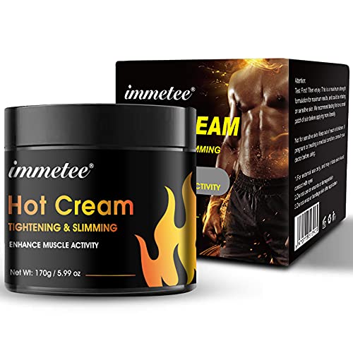 Immetee Body Cream - Natural Fat Burner & Cellulite Reducer, Moisturizes & Firms - 170g