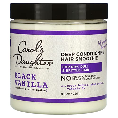 Carol's Daughter Deep Hair Conditioner - Moisture & Shine, Nourishing Black Vanilla Blend - 8oz