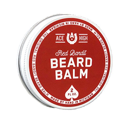 Ace High Beard Balm - Moisturizes & Tames, Natural Ingredients, Eucalyptus & Orange Scent - 2oz