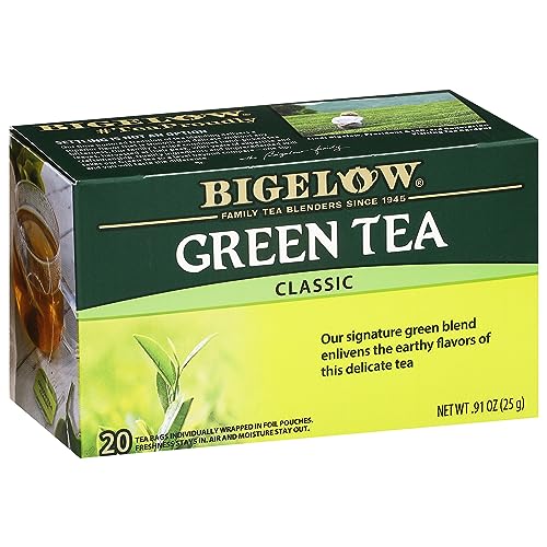 Bigelow Tea Classic Green Tea - Smooth, Gluten-Free, Individually Wrapped - 120 Tea Bags