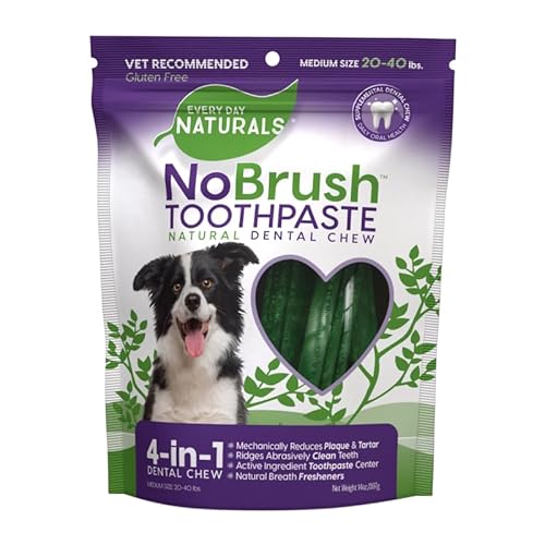 Every Day Naturals Dog Dental Chew - Reduces Plaque & Freshens Breath, Vet Recommended - 14oz