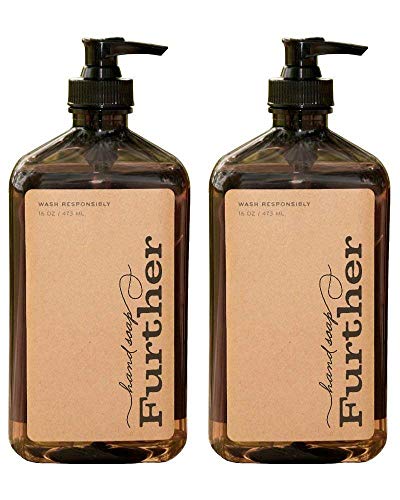 Further Glycerin Hand Soap - Natural, Biodegradable Formula with Bergamot & Olive - 32oz