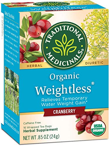 Traditional Medicinals Herbal Tea - Relieves Water Weight, USDA Organic, 16 Tea Bags