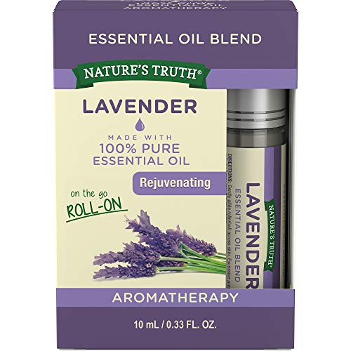 Nature's Truth Roll-On Essential Oil - Lavender Blend for Rejuvenation & Comfort - 0.33oz