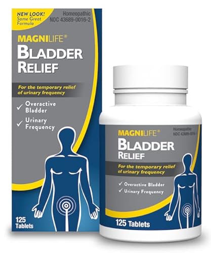 MagniLife Bladder Relief - Fast Acting Urinary Control, Natural Ingredients - 125 Tablets