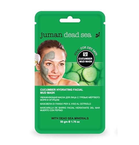 Dead Sea Goods Mud Mask - Hydrating Cucumber Blend, Natural Ingredients - 1.76oz