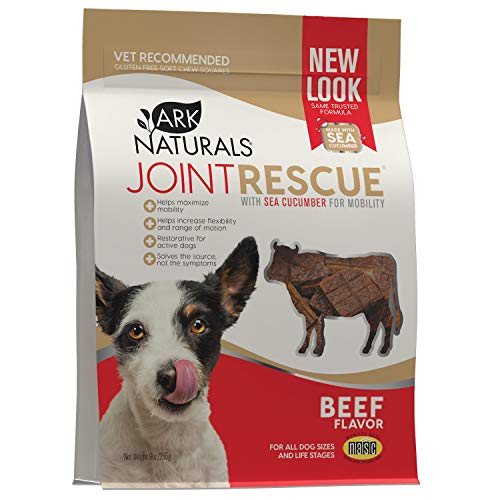 Ark Naturals Joint Rescue Dog Chew - Enhances Mobility, All Natural, Beef Flavor - 1 Pack