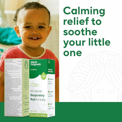 Baby Chest Rub - Natural Congestion Relief with Eucalyptus & Peppermint, Safe for Kids - 2oz