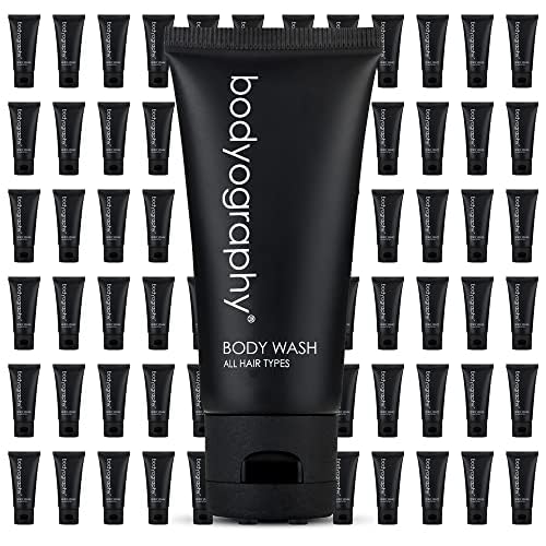 Bodyography Body Wash - Lavender Peppermint, Paraben-Free, 100% Recyclable Tube - 1.4oz