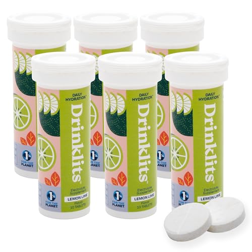 Drinklits Electrolyte Supplement - Sugar-Free Hydration, Essential Electrolytes - 60 Servings