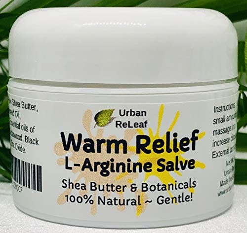 Urban ReLeaf Healing Salve - Gentle Warming Massage for Circulation, Natural Shea Butter - 1.25oz