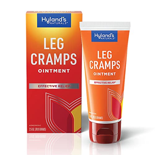 Hyland's Leg Cramps Ointment - Natural Calf & Leg Pain Relief, Non-Habit Forming - 2.5 oz