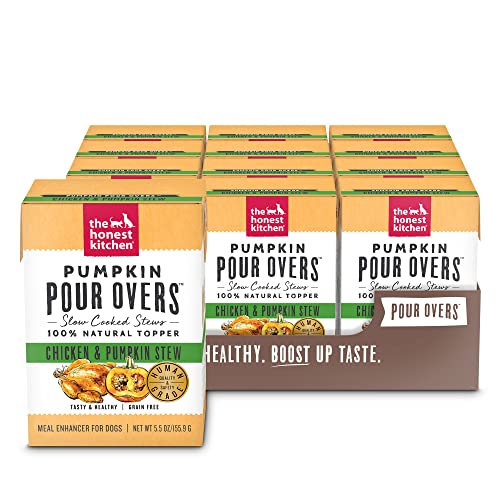 The Honest Kitchen Dog Food Topper - Nutritious Chicken Stew, Human Grade, 12 Pack - 5.5oz