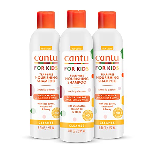 Cantu Care for Kids Shampoo & Body Wash - Nourishing Tear-Free Formula for Textured Hair - 8oz