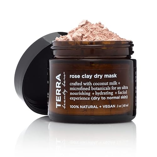 Terra Beauty Bars Face Mask - Vegan, Waste-Free DIY Treatment with Rose & Coconut - 3oz