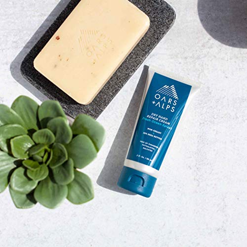 Oars + Alps Hand Cream - Deep Hydration, Dermatologist Tested, Fresh Ocean Splash - 2 Fl Oz