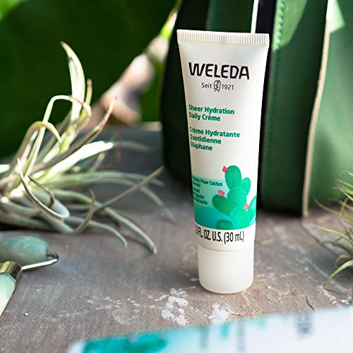 Weleda Daily Face Crème - Hydrating Prickly Pear & Aloe Vera, Chemical-Free - 1 Fl Oz