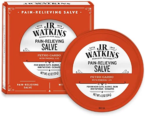 J.R. Watkins Healing Salve - Natural Pain Relief for Cuts, Burns & Insect Bites - 4.37oz