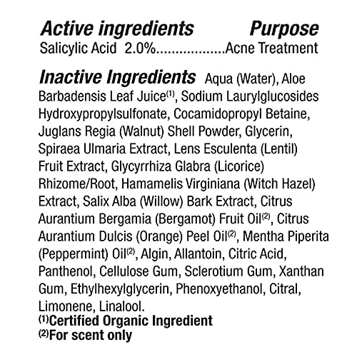 Alba Botanica Body Scrub - Maximum Strength Acne Treatment, Gentle Exfoliation - 24oz (Pack of 3)