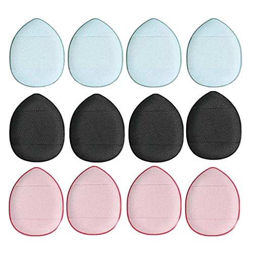 Coshine Makeup Sponge Set - Vegan, Reusable, Flawless Application for Foundation & Concealer - 12pcs