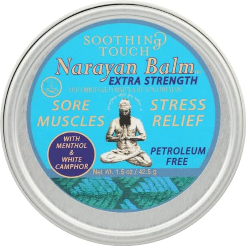 Soothing Touch Extra Strength Muscle Balm - Relieves Aches & Stress, Menthol & Camphor - 1.5oz