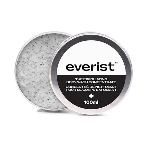 Everist Body Wash - Cleans, Buffs, Hydrates with Aloe & Bamboo, Herbal-Citrus Scent - 3.4oz