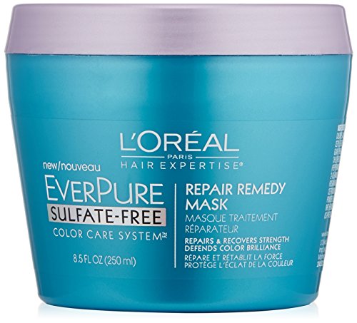 L'Oreal Paris Hair Mask - Repairs Damaged Color, Defends Color Brilliance - 8.5 Fl Oz