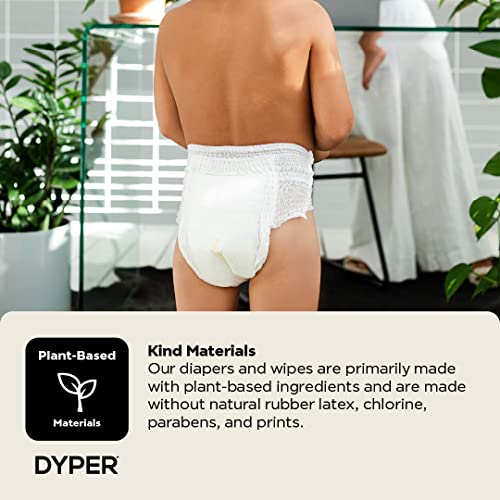 DYPER Toddler Potty Training Pants - Plant-Based, Hypoallergenic, Day & Night Use - 96 Count 3T-4T