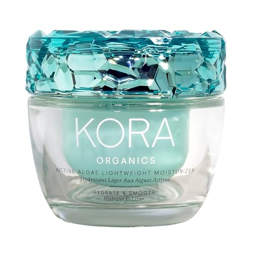 KORA Organics Active Algae Moisturizer - Hydrating, Soothing, Certified Organic - 1.69 fl oz