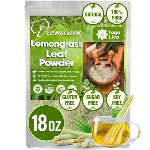 Tagalica Lemongrass Herbal Supplement - 100% Natural, Vegan Powder for Culinary Uses - 18oz