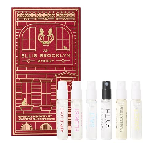 Ellis Brooklyn MYSTERY Fragrance Discovery Set - 6 Unique Eau De Parfums, Vegan & Cruelty-Free