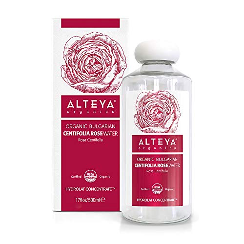 Alteya Organic Centifolia Rose Water - Soothing Hydration, USDA Certified - 500ml