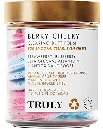 Truly Beauty Body Scrub - Clears Acne & Hyperpigmentation, Gentle Exfoliation - 2 OZ