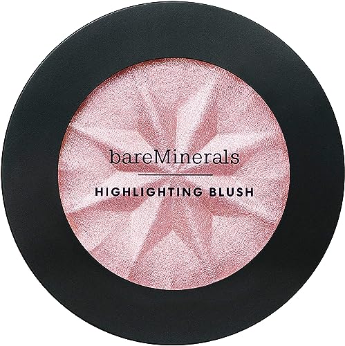 bareMinerals Gen Nude Blush - Silky 2-in-1 Blush + Highlighter, Talc-Free, Vegan - 0.2oz