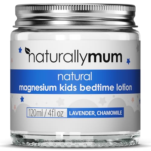 NaturallyMum Baby Lotion - Supports Sleep & Overall Health, Coconut Oil & Mango Butter - 6M+