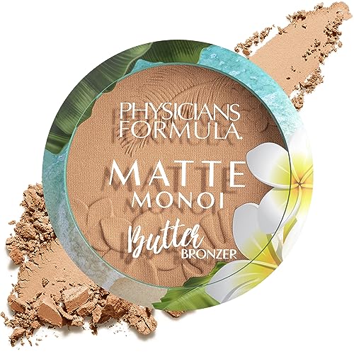 Physicians Formula Matte Bronzer - Nourishing Glow, Dermatologist Tested - Light Bronzer