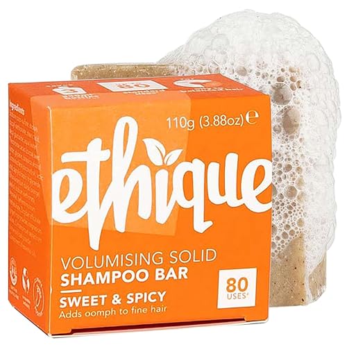 Ethique Sweet & Spicy Shampoo Bar - Volumizing, Vegan, Cruelty-Free - 3.88 oz