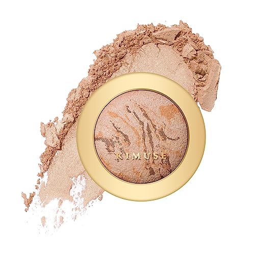 KIMUSE Baked Foundation - Brightening Color Corrector, Buildable Coverage, Vegan - 0.35oz