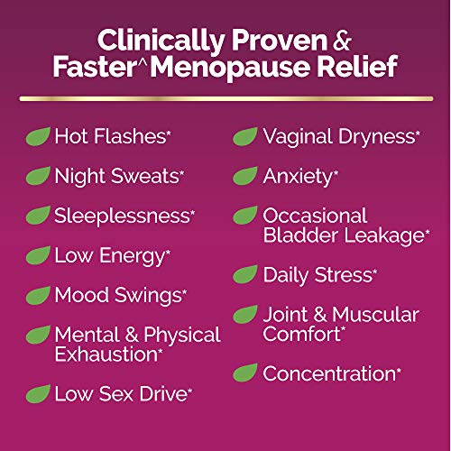 Estroven Menopause Supplement - Clinically Proven Relief for Hot Flashes & Night Sweats - 28 Ct.