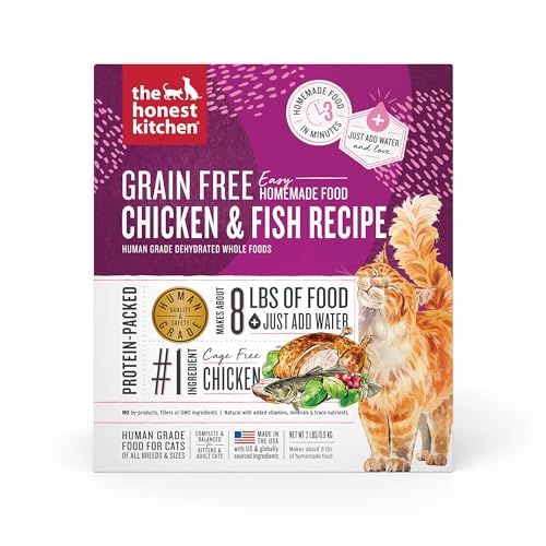 The Honest Kitchen Dehydrated Dog Food - Protein-Rich, Human Grade, Natural Ingredients - 2 lb Box