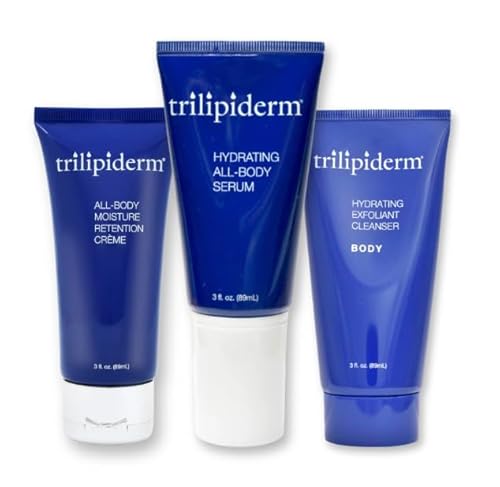 Trilipiderm Body Care Set - Deep Hydration, Plant-Based Lipids, Travel-Friendly - 3oz Each