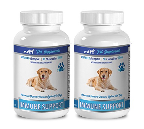 Pet Supplements Older Dog Immune Support - Advanced Chewable with Ashwagandha - 180 Chews