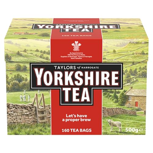 Taylors of Harrogate Yorkshire Red Tea - Rich Breakfast Blend, Carbon Neutral - 160 Teabags