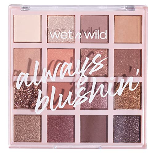 wet n wild Makeup Palette - Blendable Long-Lasting Color, Cruelty-Free & Fragrance-Free - 12 Shades