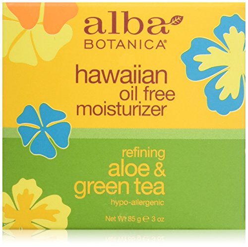 Alba Botanica Moisturizer - Hydrating Aloe & Green Tea, Oil-Free Formula - 3 oz