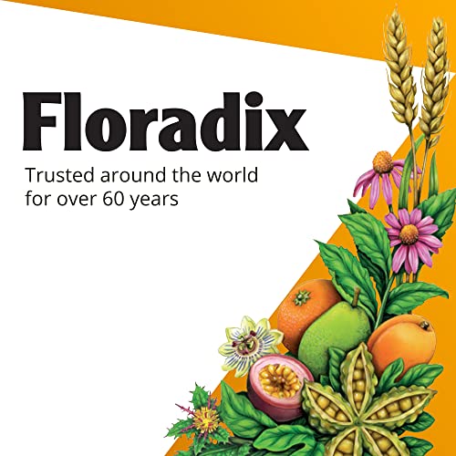 Floradix Epresat Adult Multivitamin - Daily Energy & Liver Support, Vegetarian, Non-GMO - 17 fl oz